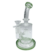 9" Arsenal Cylindrical Rig w/ Ring Percolator